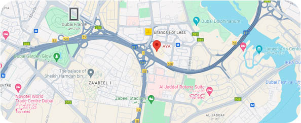 Aya Universe Dubai Location on google map