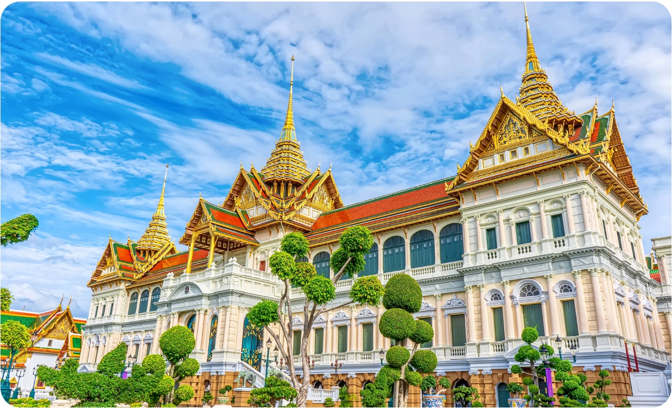 Grand Palace in Bangkok, a top cultural landmark and a must-visit place in Thailand.