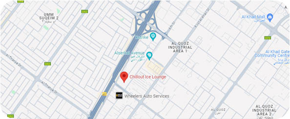 Chillout Ice Lounge Dubai Location on Google map